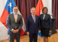 La ministra plenipotenciaria Arrindell busca fortalecer el diálogo con el nuevo embajador de Chile