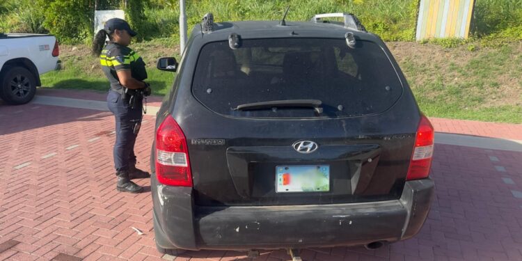 Control de tráfico programado en Statia y arresto en Saba