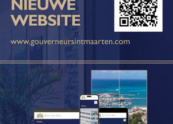 Lanzamiento del nuevo sitio web del Gobernador de Sint Maarten