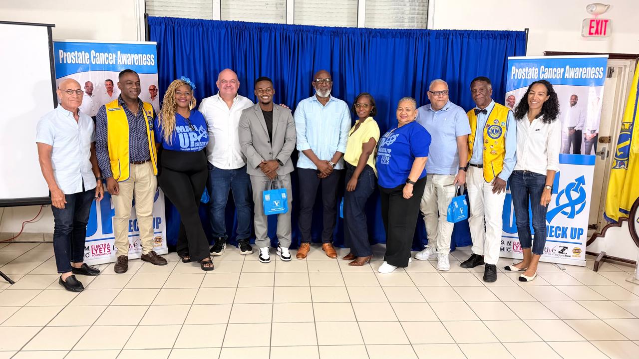 Health Minister Connor leads by example at prostate cancer awareness events