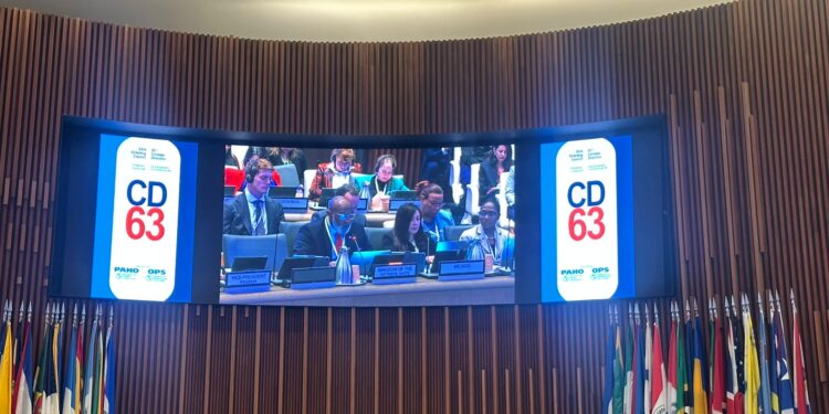 Ministro Connor destaca hitos importantes durante el Consejo Directivo de la OPS