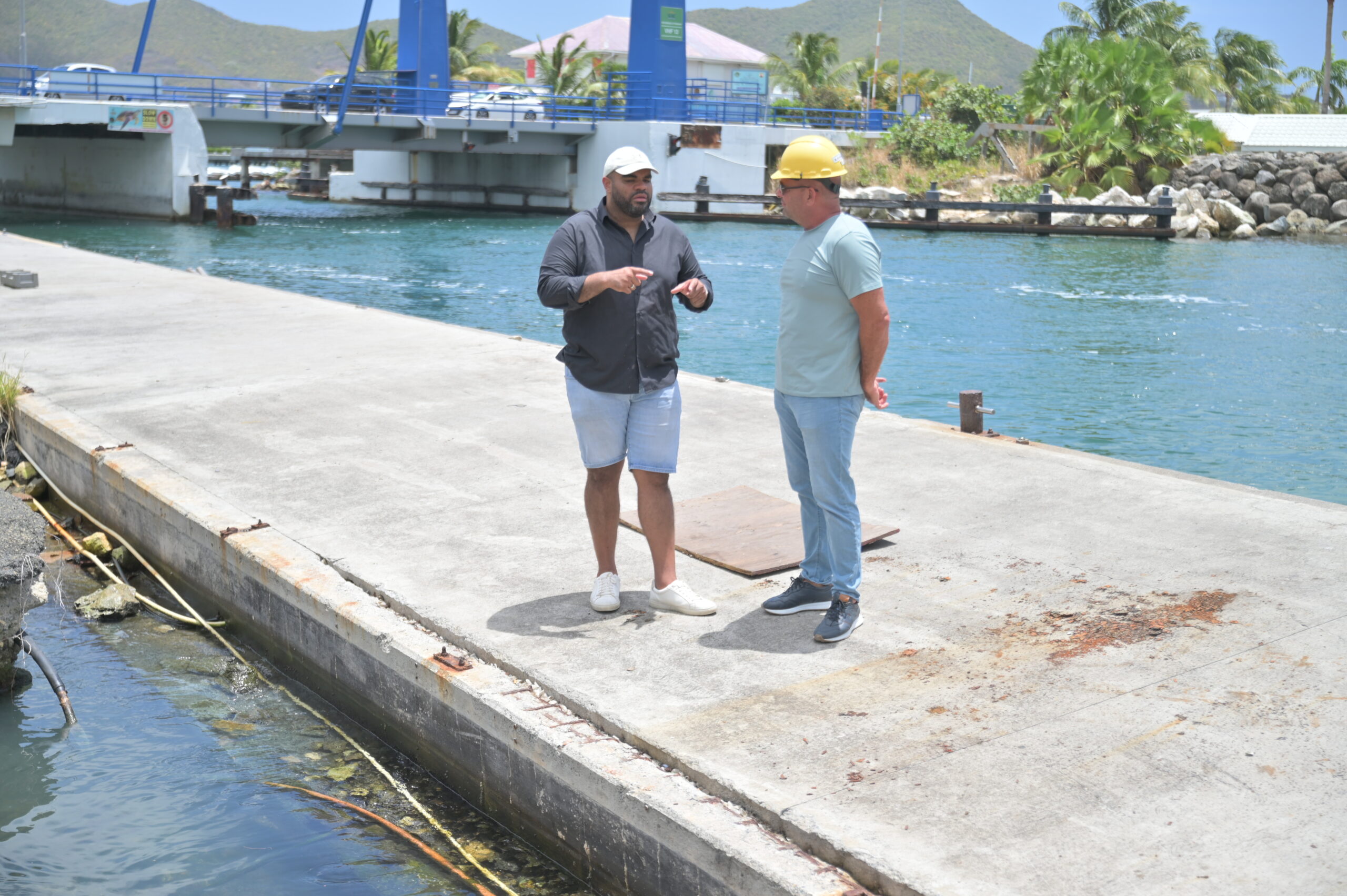 Immigration Services Relocate as Simpson Bay Pier Renovation Intensifies