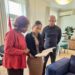 Ministra Plenipotenciaria Arrindell recibe en La Haya a los autores locales Dwight Williams y Claudine Williams-Wescot