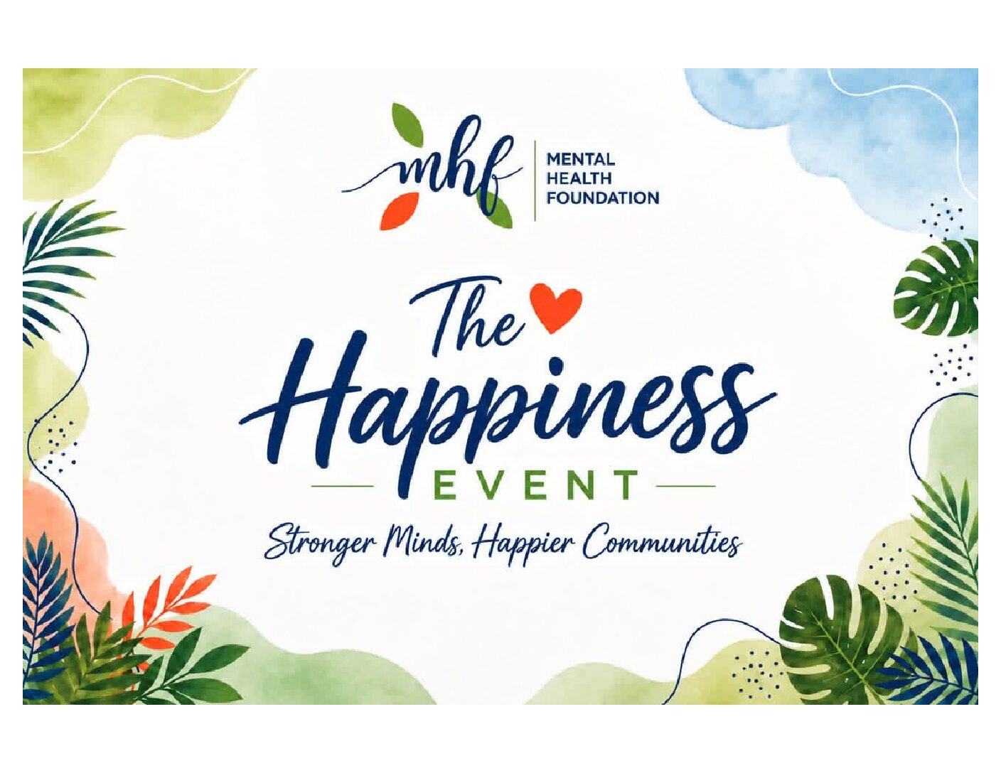 Mental Health Foundation invita a la comunidad a celebrar “The Happiness Event”