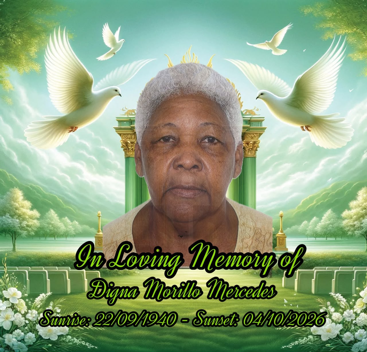 In Memory of Digna Morillo Mercedes